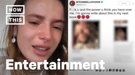 bella-th leaks|Bella Thorne leaks her own nudes after hackers threaten to。